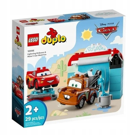 Конструктор Автомойка LEGO DUPLO Молния МакКуин и Мэтр 10996