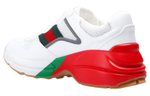 Gucci Wmns Rhyton "White Red Green Reflective" Women"s