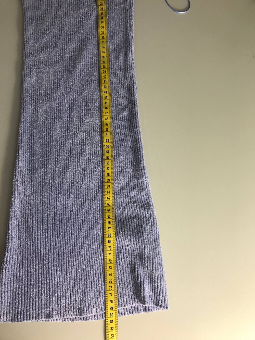 Платье Bershka в рубчик, маркировка XS, визуально на 42 размер