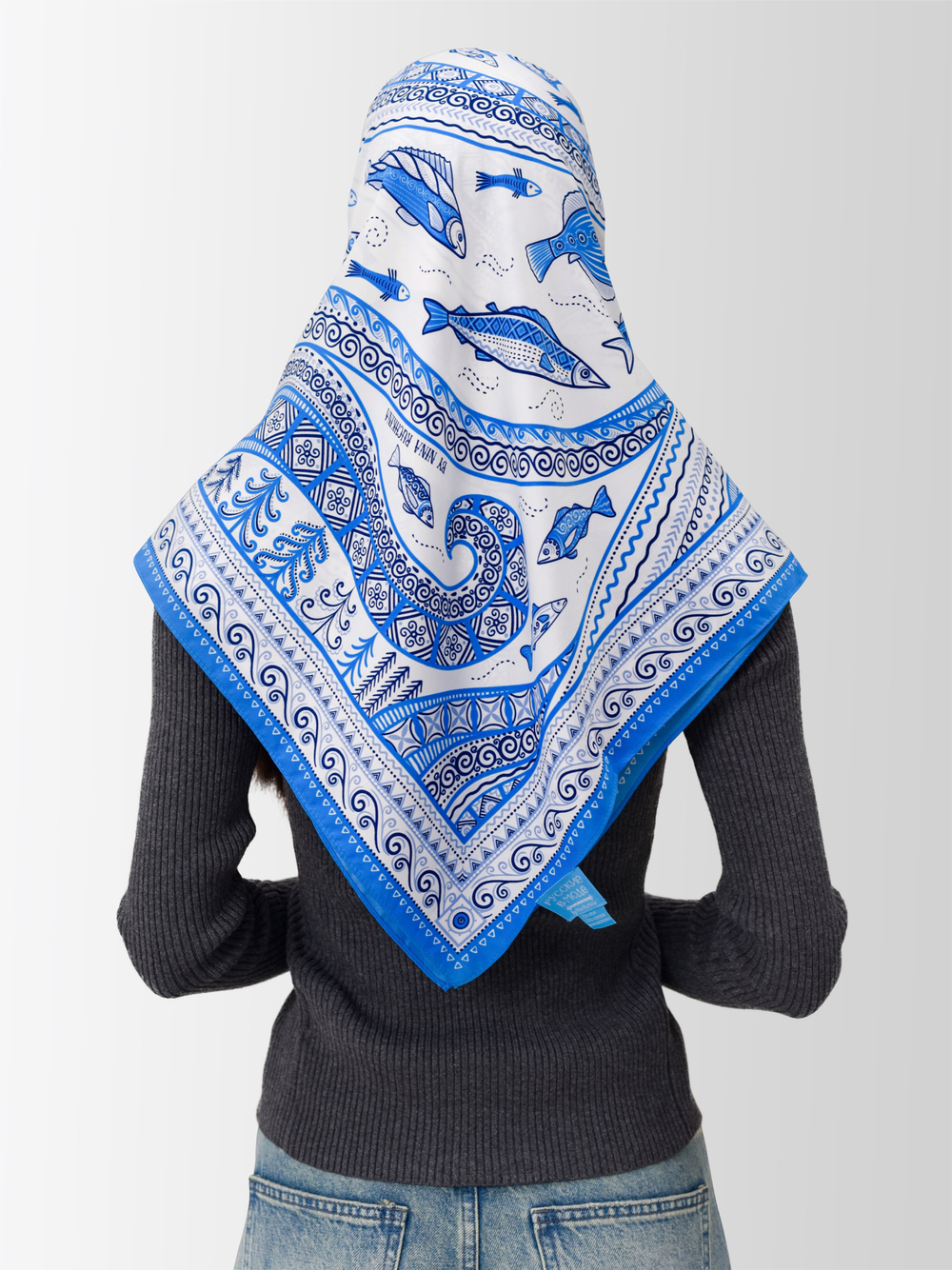 Платок «Белое море. Мезень»