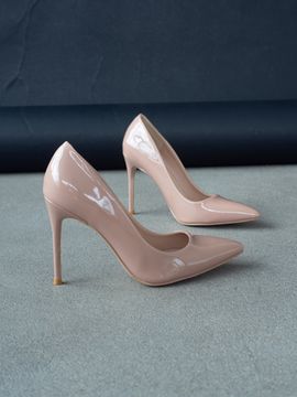 Женские туфли лодочки на шпильке - SHSS1001-010-lak-bei