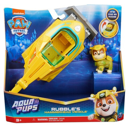 PAW Patrol — набор молотков для рыбы Aqua Pups + фигурка Rubble 20139010 / артикул   17776 6065229 20139010  / GTIN 778988435571