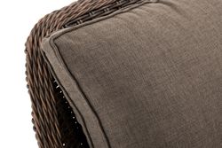 "Прованс" диван из искусственного ротанга трехместный, цвет коричневый