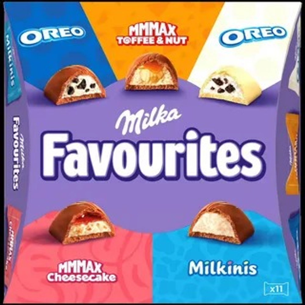 Милка Favourites Конфеты (Фейворитс) 95г (16шт)