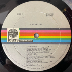 Винтажная виниловая пластинка LP Caravelli Оркестр Каравелли (USA 1977)