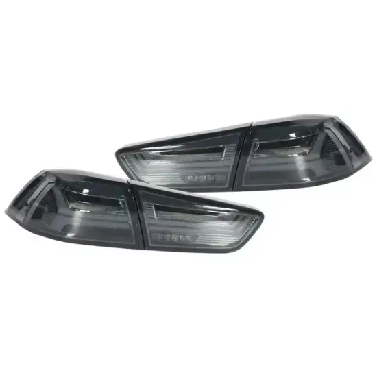 Задние фонари Мицубиси Лансер 2007-2016 Тонированные V8 Type