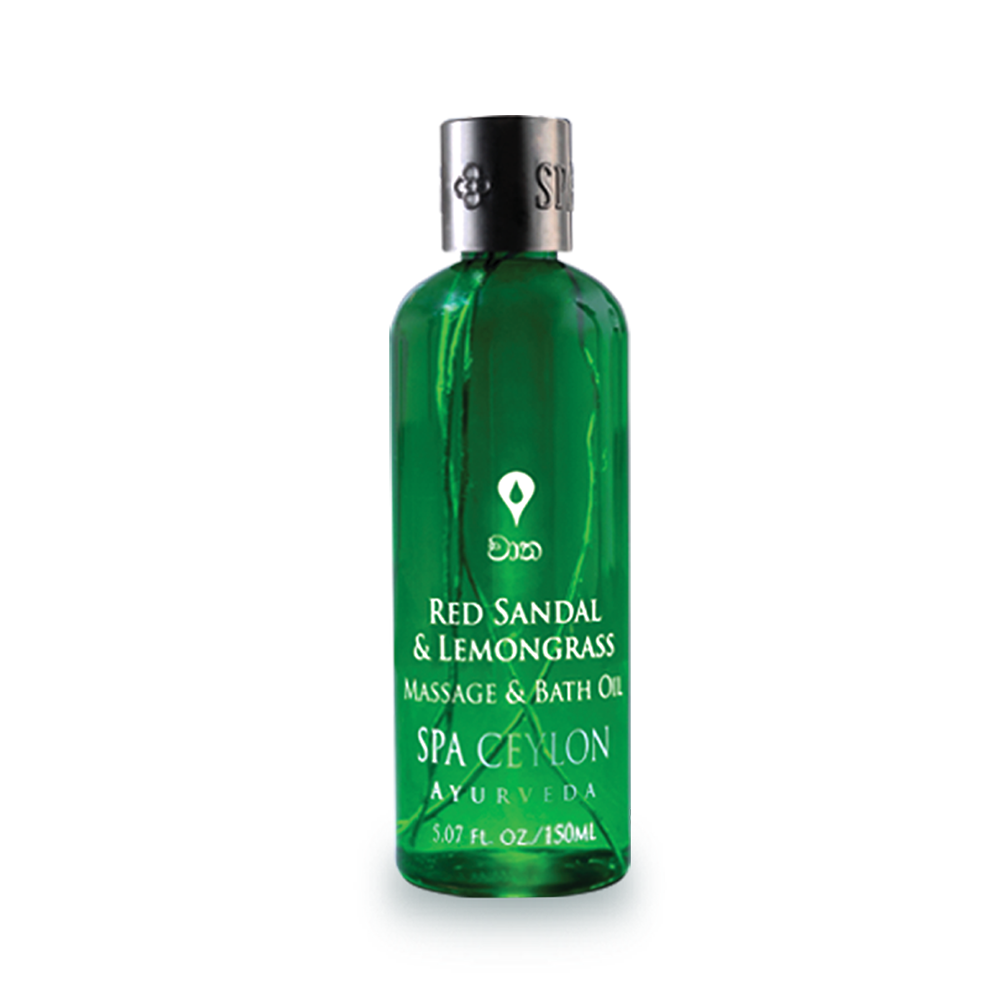Масло для ванны и массажа "КРАСНЫЙ САНДАЛ И ЛЕМОНГРАСС"(150мл)