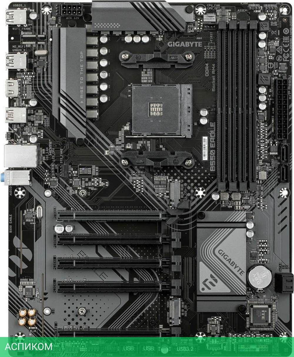 Материнская плата Gigabyte B550 Eagle rev. 1.0