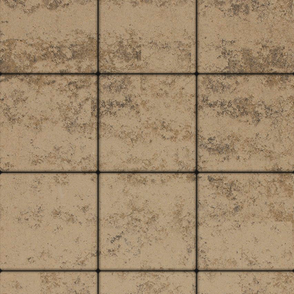 ТРОТУАРНАЯ ПЛИТКА КВАДРАТ - Б.1.К.6 ЛИСТОПАД ГЛАДКИЙ СТАРЫЙ ЗАМОК