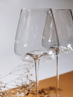 Бокал для вина на длинной ножке, 550 мл, 2 шт