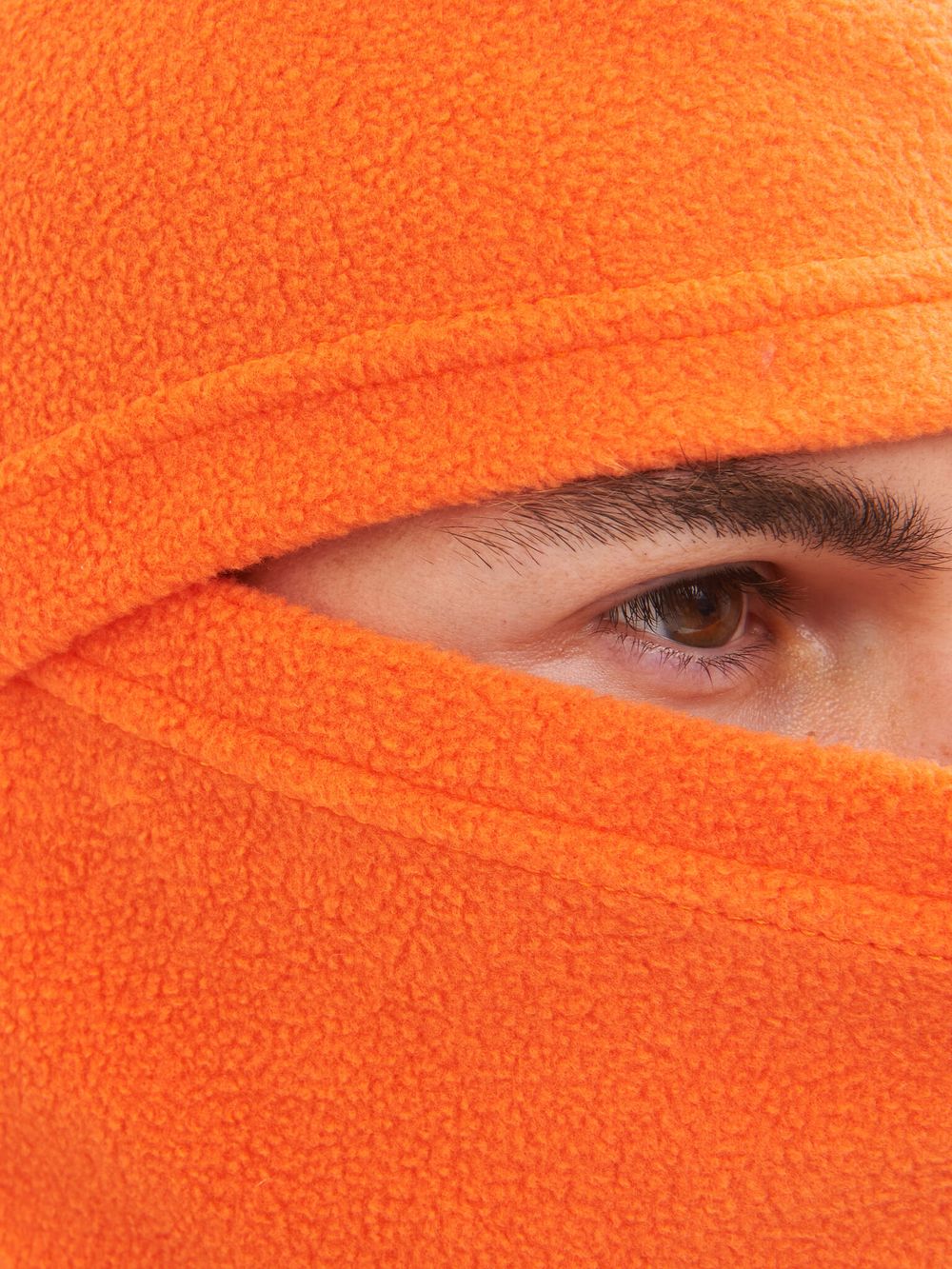 Балаклава Флис (180гр/м) цвет Оранжевый