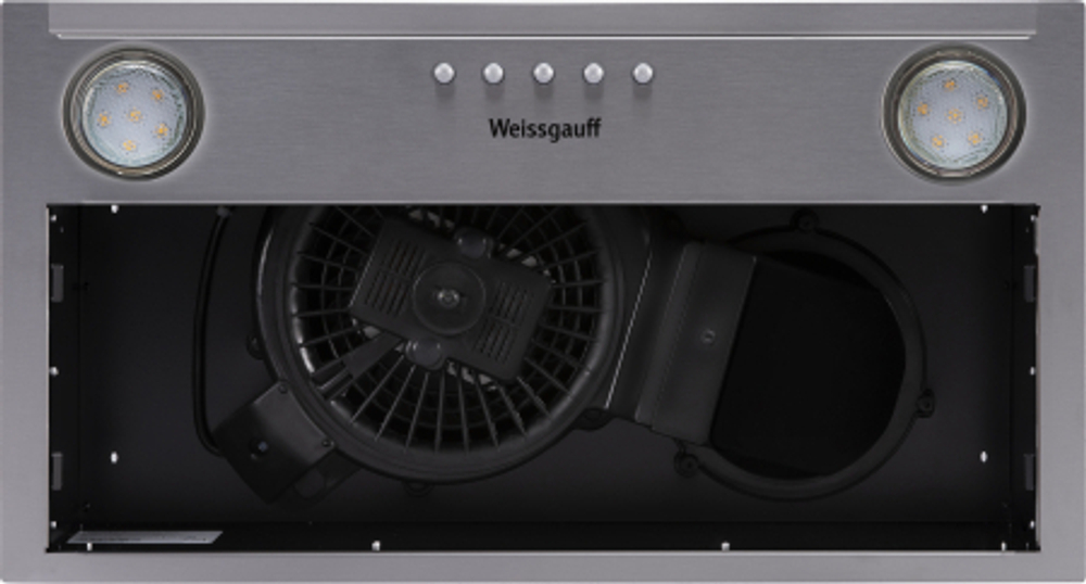 Кухонная встраиваемая вытяжка Weissgauff BUILT-IN ALPHA 45 PB IX