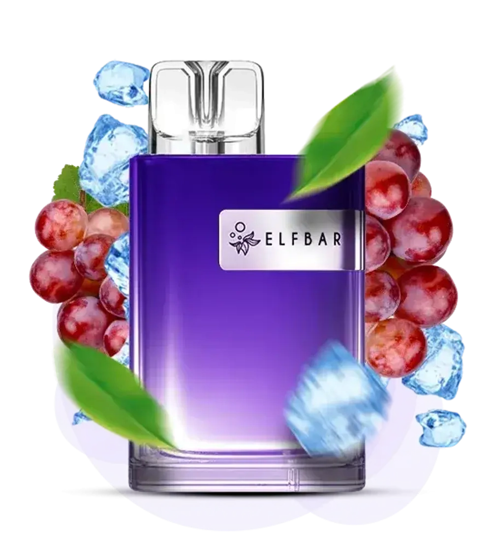 ELFBAR CR8000 - Grape Ice (5% nic)