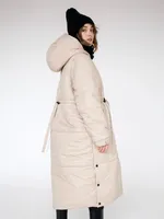 Купить Пуховик ko-ko-ko зимний женский бежевый Пуховик ko-ko-ko зимний женский бежевый