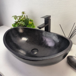Раковина из камня Андезит Oval Black OA-62835 (55*38*19) 104