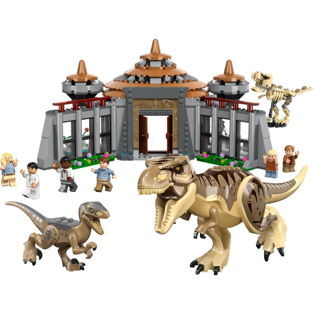 LEGO Jurassic World — Центр для посетителей: Нападение тираннозавра и хищника 76961 / артикул   76961  / GTIN 5702017421964