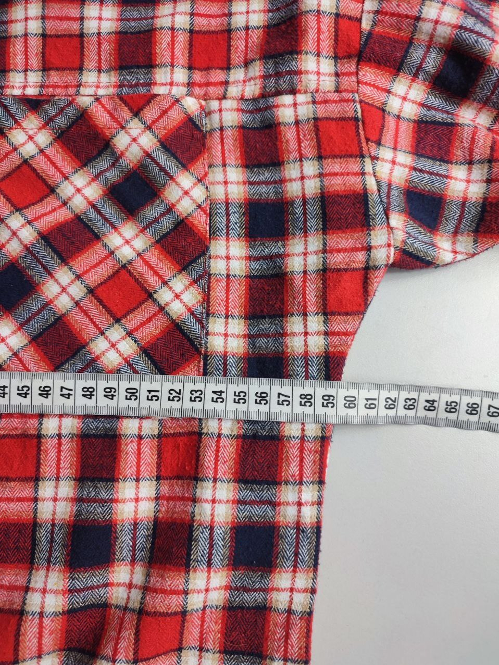 Рубашка Fashion хлопковая в клетку 48-50 размер