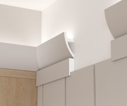 Карниз Ecopolymer, 75x33 мм