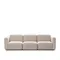 Трехместный модульный диван Neom, 263 см, бежевый