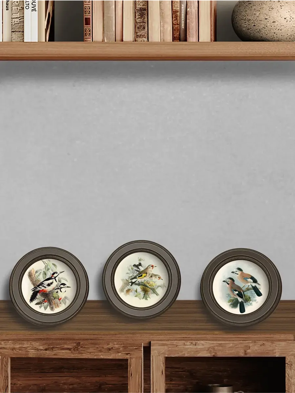 Картины на стену интерьерная на холсте 3 шт 17.5 см