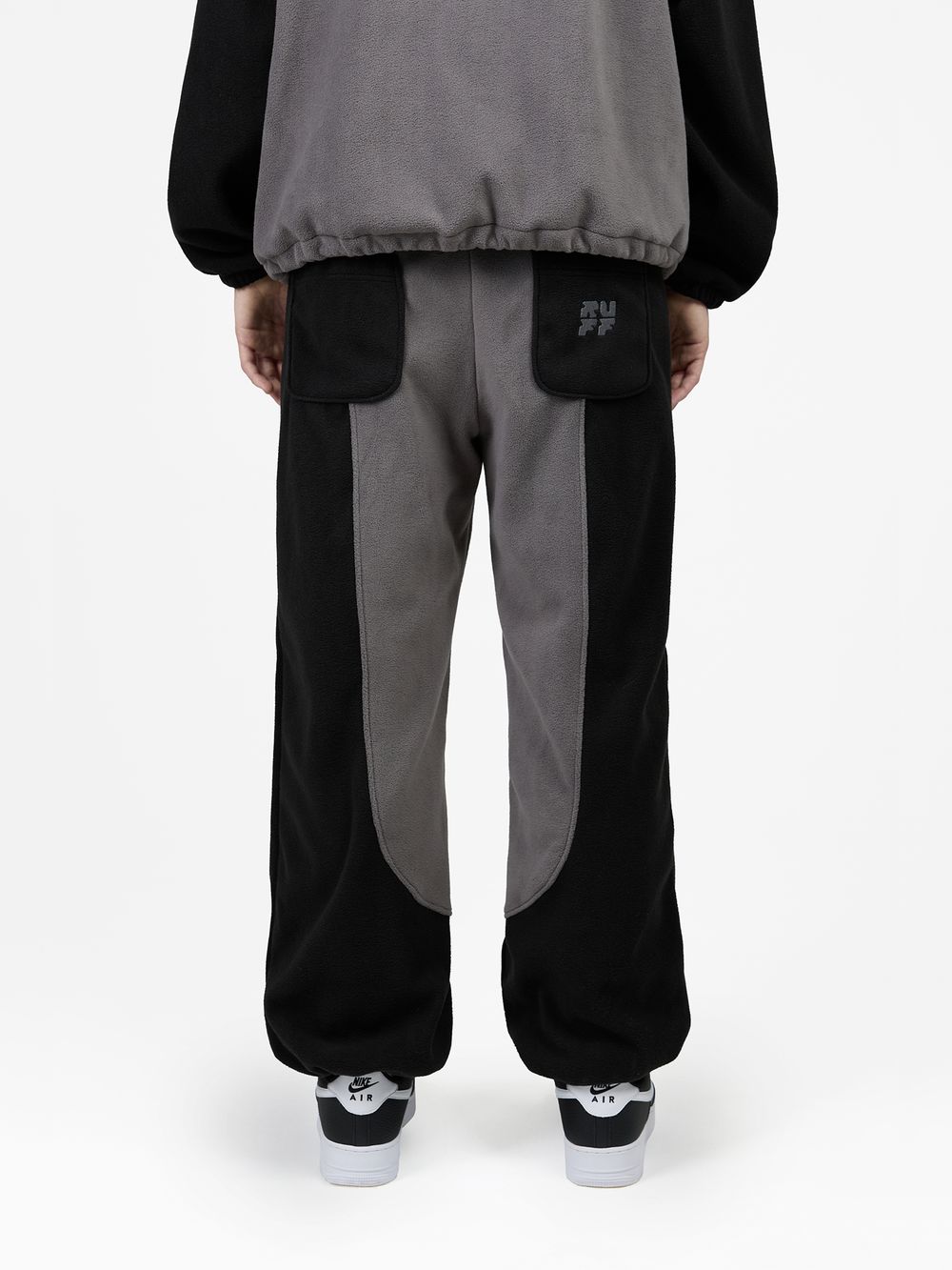 Костюм RUFF Global Fleece Tracksuit черный