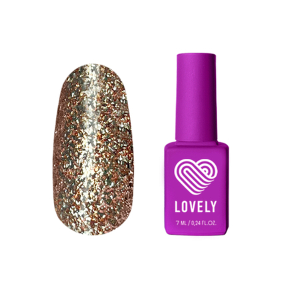 Гель-лак Lovely №S02, 7 ml