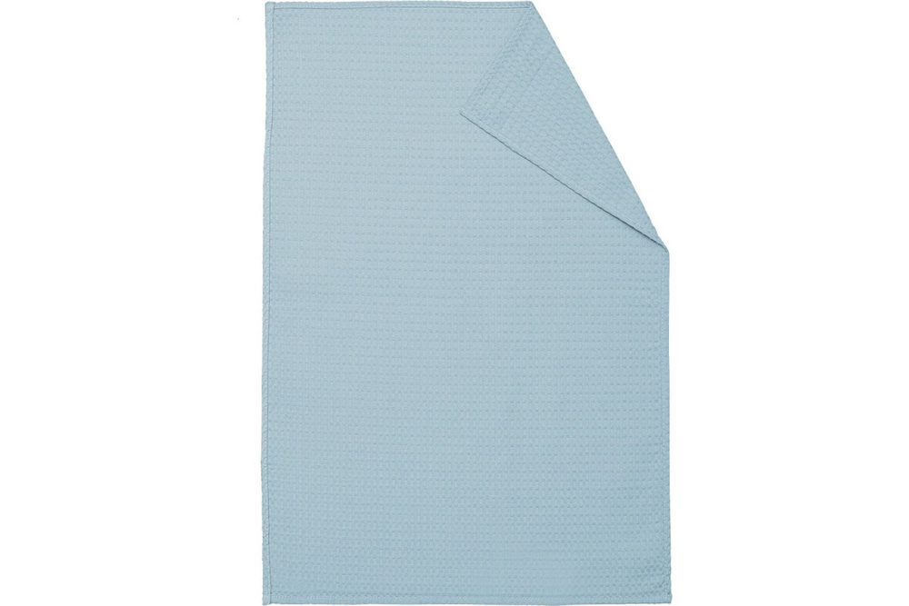 Комплект полотенец вафельных Home One 45х70 (2шт), 80х150 (1шт), голубой