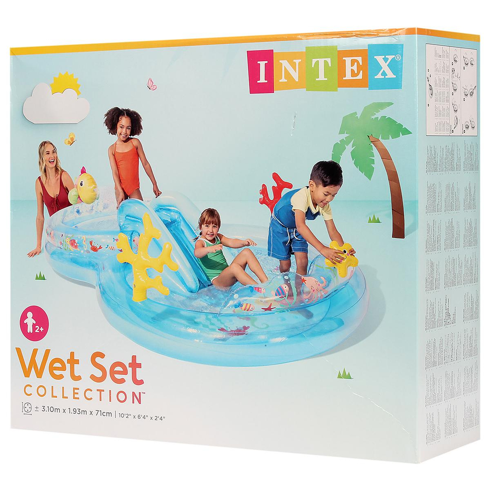 Игровой центр «Подводный», 309*193*71см, от 2 лет (Intex)