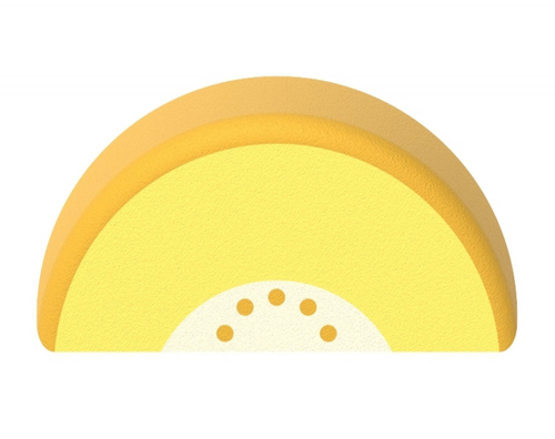 Резиновая фигура «Дыня»