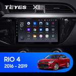 Teyes X1 9" для KIA Rio 2016-2019