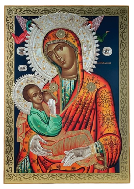 Икона 30х21 ПБ Млекопитательница на дереве (Софрино)