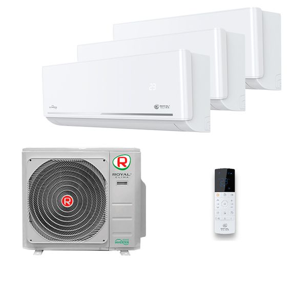 Мультисплит система на 3 комнаты Royal Clima RCI-FC09HN x 3 / 3RMN-21HN/OUT