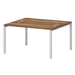 Бенч двойной на металлокаркасе СМС2-П-12К.120.Пр25  1200x1236x750 Смарт