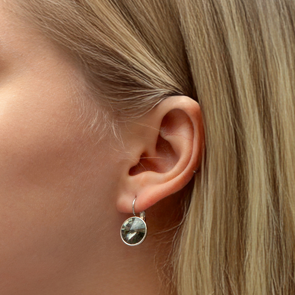 Серьги Fiore Luna Black Diamond A1903.M3 BW/S
