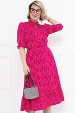 ПЛАТЬЕ ВОЛЬТЕРНО (ФУКСИЯ) Bellovera (Акция)