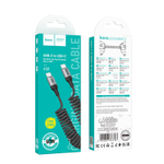 Кабель Type-C на Type-C 60W Hoco X121 (black) (Краснодар склад)