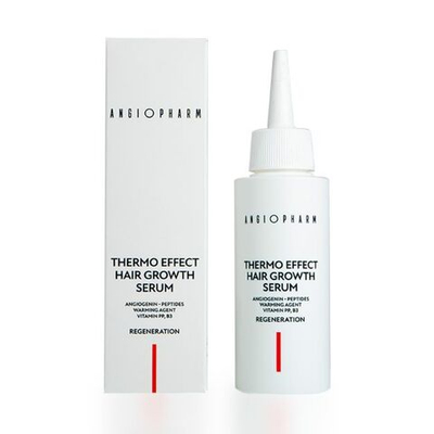 ANGIOPHARM СЫВОРОТКА ДЛЯ РОСТА ВОЛОС С ТЕРМО ЭФФЕКТОМ, 100 Мл | TERMO EFFECT HAIR GROWTH SERUM