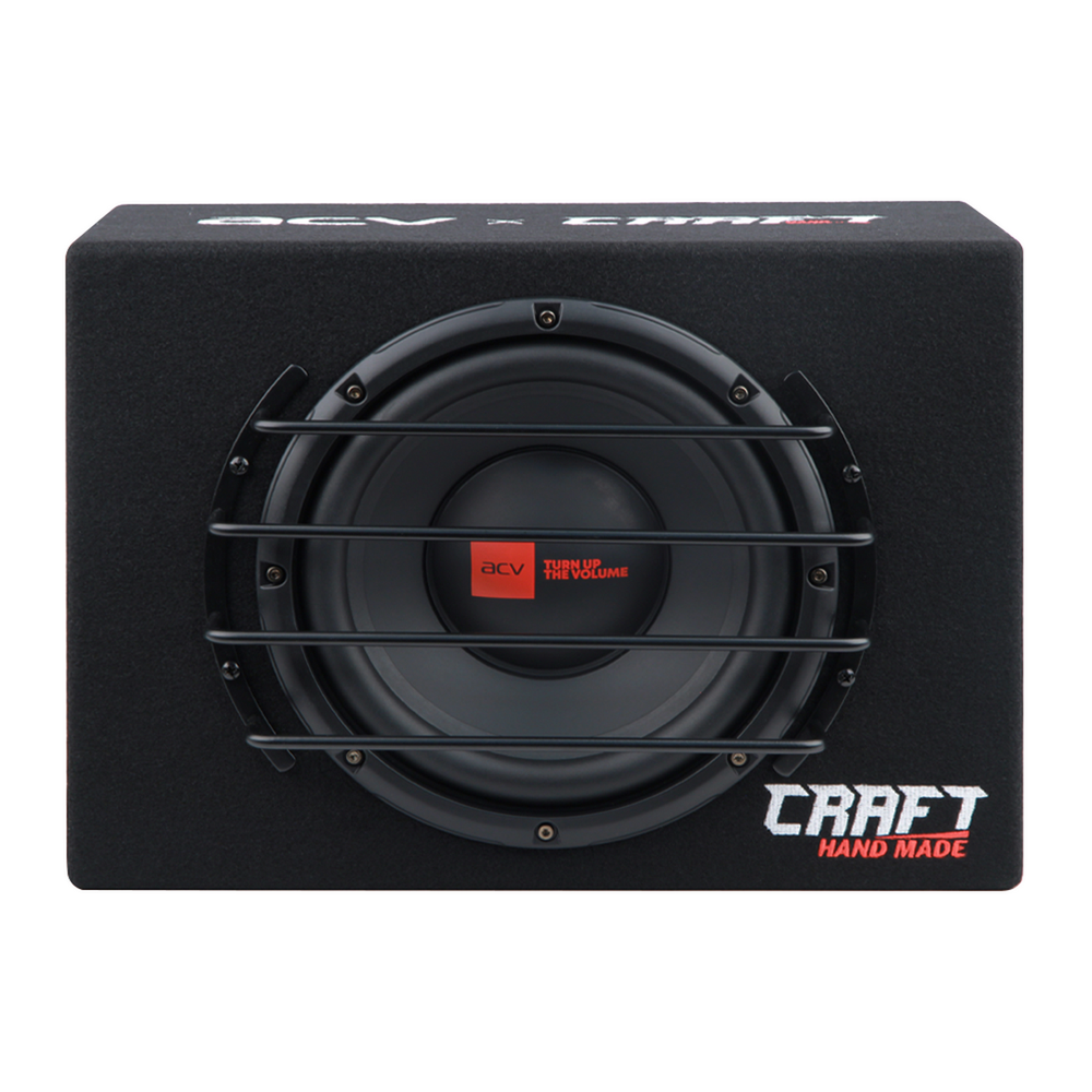 Автосабвуфер ACV CRAFT B10A активный, корпусной 25см.