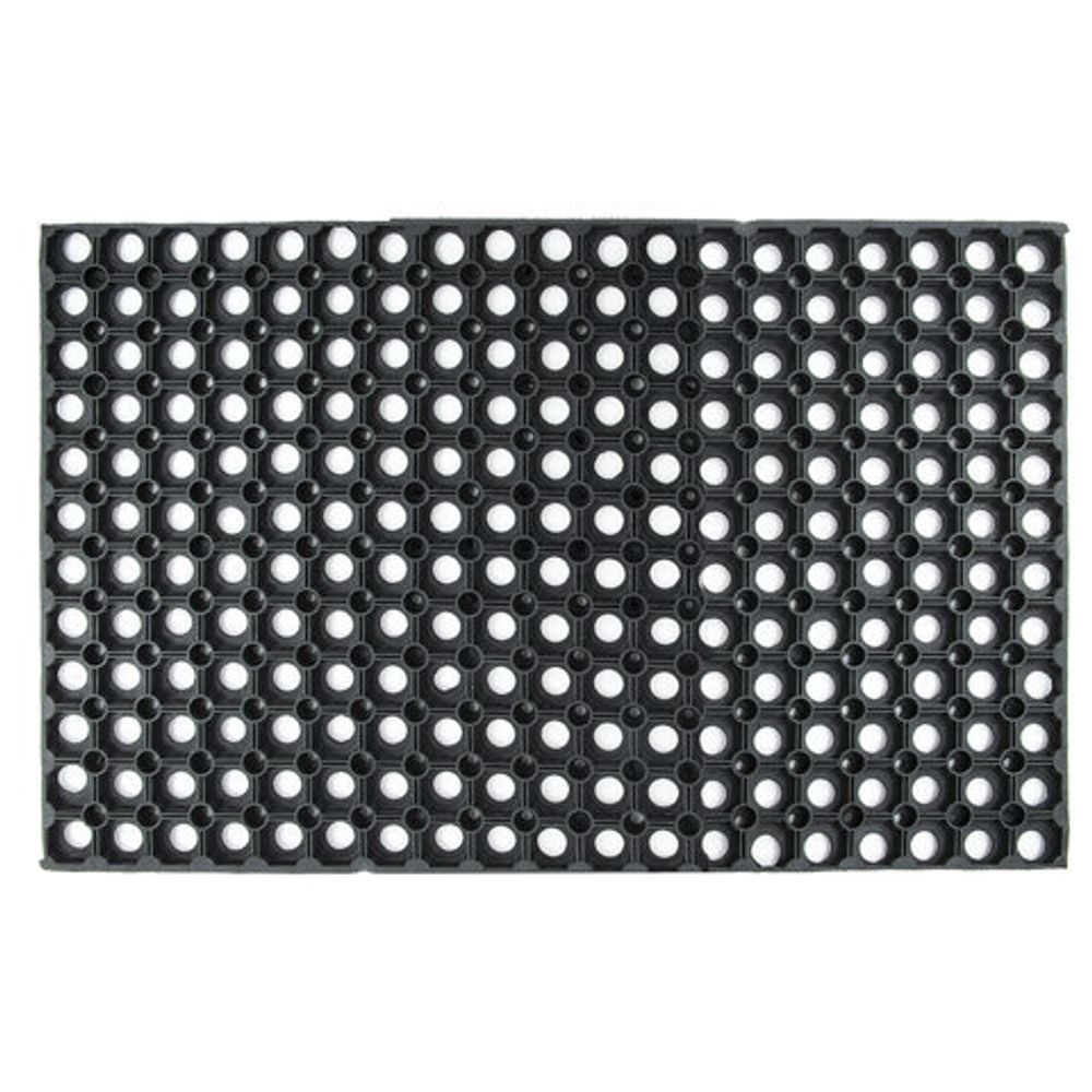 Коврик входной резиновый грязесборный ячеистый, 40х60 см, толщина 16 мм, LAIMA EXPERT, 607810