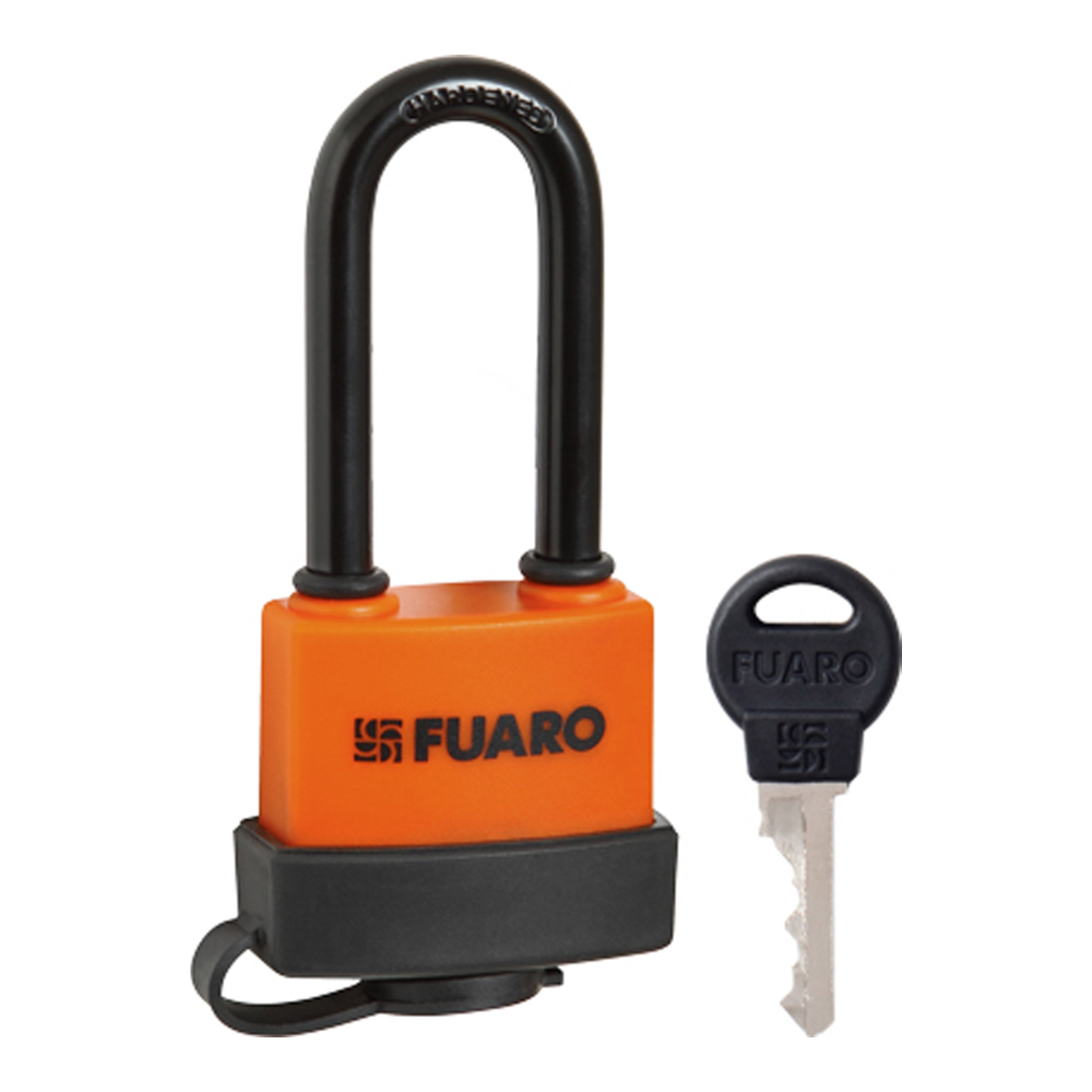 Замок навесной PL-WEATHER-3640 LS 3key (PL-3640 LS) удл. дужка, англ./блистер