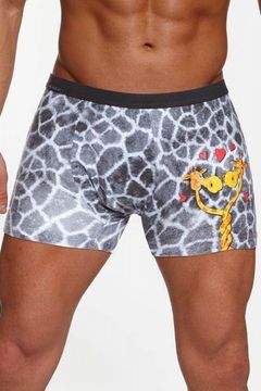 Трусы мужские боксеры Cornette Walentynkowe True Love Szary 010/31