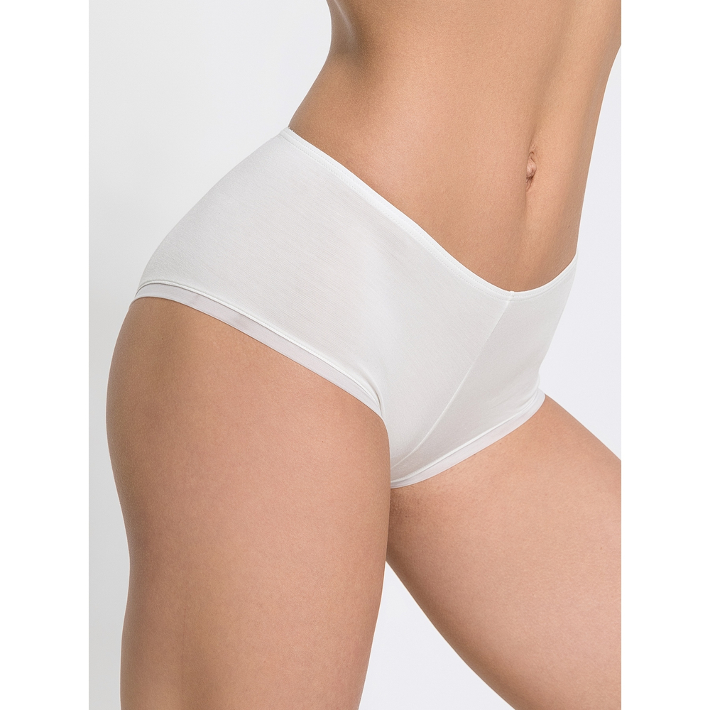 Женские трусы кюлоты белые OROBLU Perfect Line VOBT01599