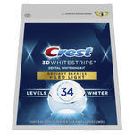 Отбеливающие полоски для зубов Crest 3D Whitestrips Radiant Express Plus Led Light