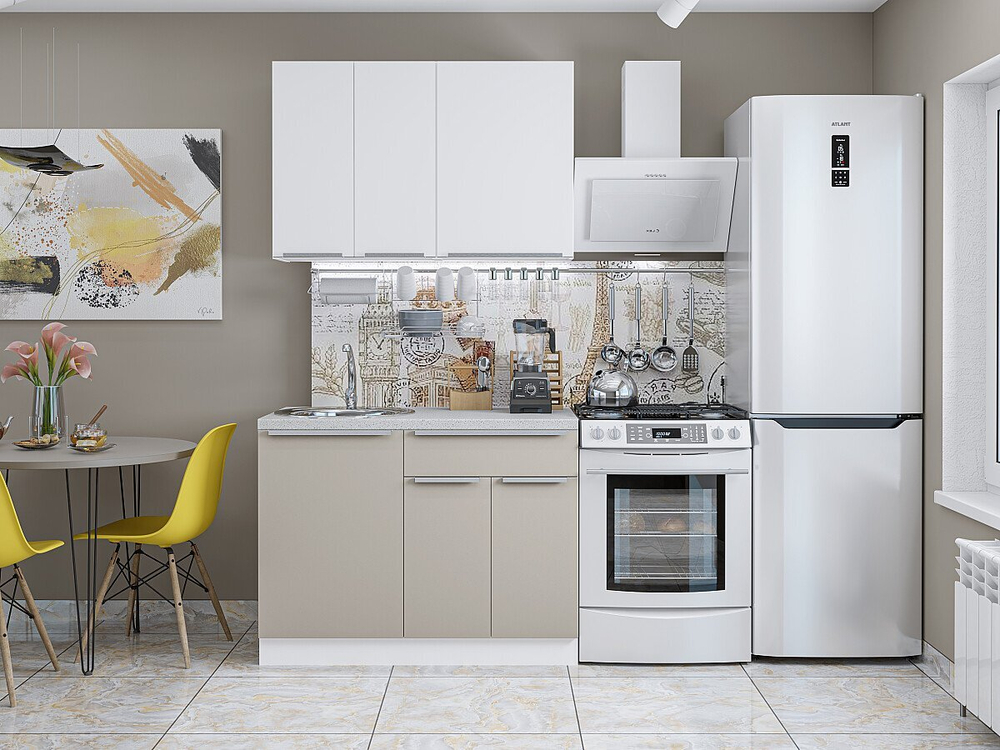 Фьюжн-05 Silky White/Silky Grey