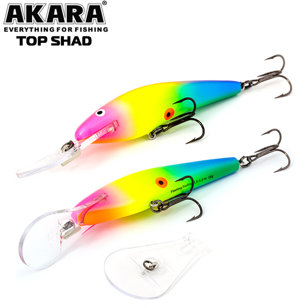 Воблер Akara Top Shad 105F 18 гр. (5/8 oz 4,1 in) A126