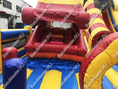 Надувной батут "Тропикана макси" 15*7*6 м