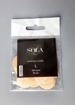 SoLa Classic - Сменные файлы к диску для педикюра L - 320гр, 50шт