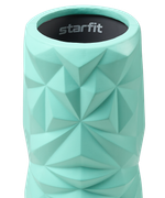 Ролик массажный FA-507, EVA/PP, средняя жесткость, 32,5x12,5 cм, мятный/серый