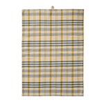 Кухонное полотенце Mikkel natural blue and mustard stripes