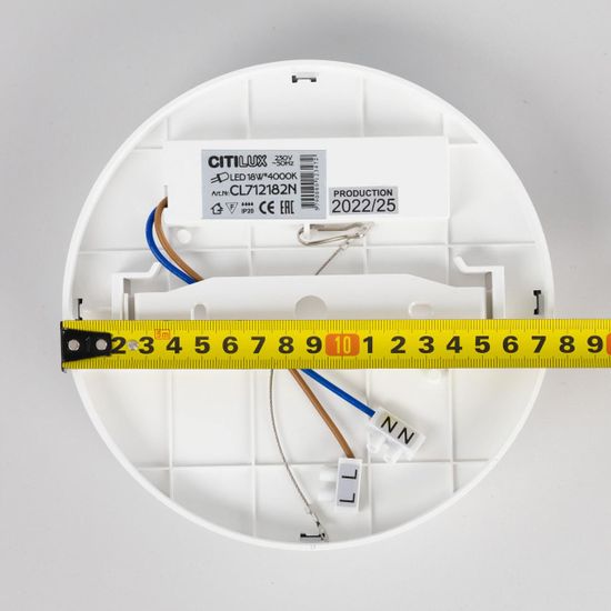 CL712182N Тао Черный Св-к Накл. LED 18W*4000K